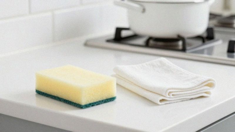Jaką gąbkę i ściereczkę wybrać do garnka emaliowanego?