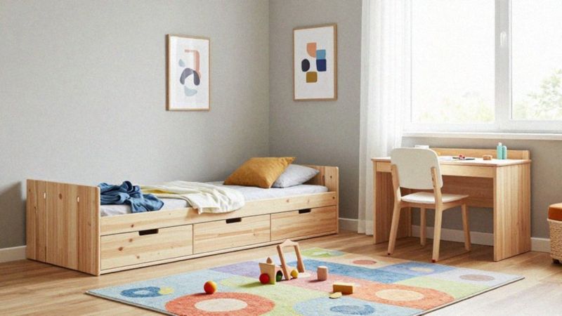 Jakie rozwiązania sprawdzają się w pokoju dziecięcym?