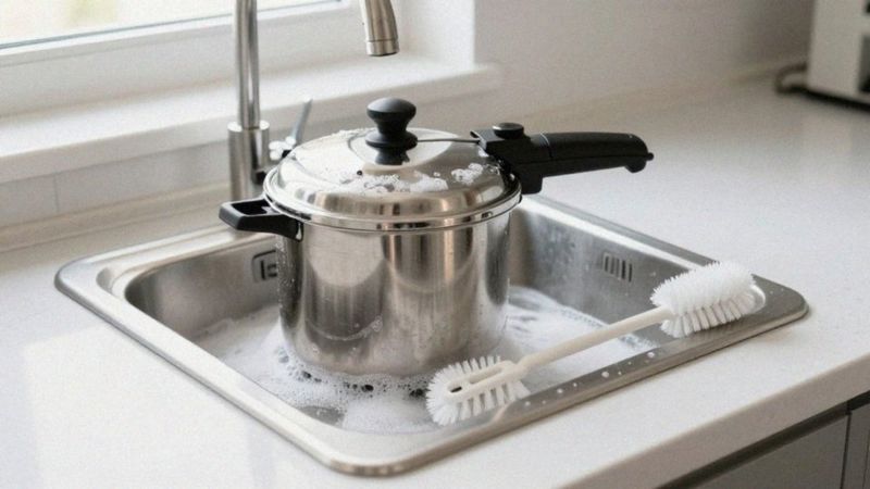 Jak czyścić przypalone dno szybkowara bez uszkodzeń?