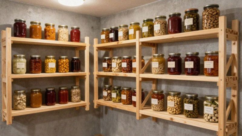 Jaki materiał półek wybrać do piwnicy?
