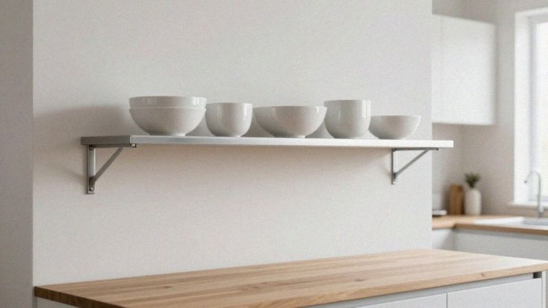 Jak wybrać materiał i konstrukcję półki kuchennej?