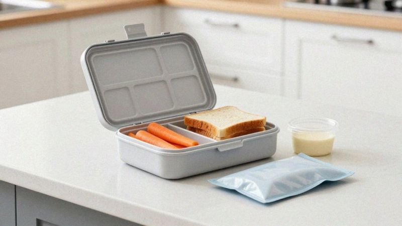 Jak przegródki w lunchboxie utrzymują świeżość?