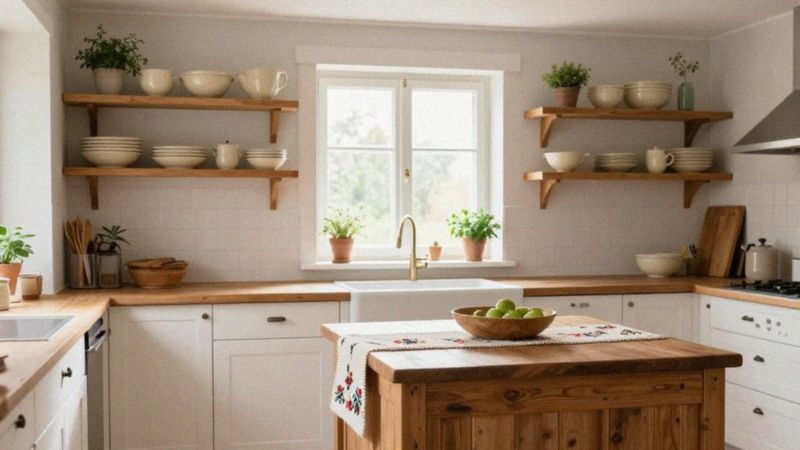 Jak odmienić kuchnię dodatkami w stylu farmhouse?