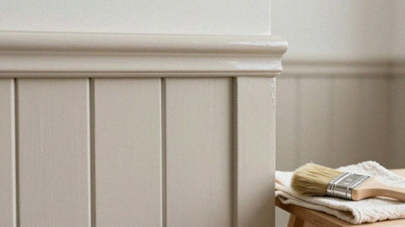 Jaką farbę wybrać do boazerii: kredowa czy akrylowa?