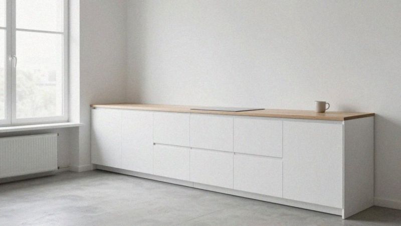 Jak uzyskać minimalistyczny charakter szafek?
