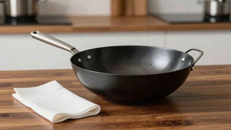 Jak pielęgnować wypalony wok na co dzień?