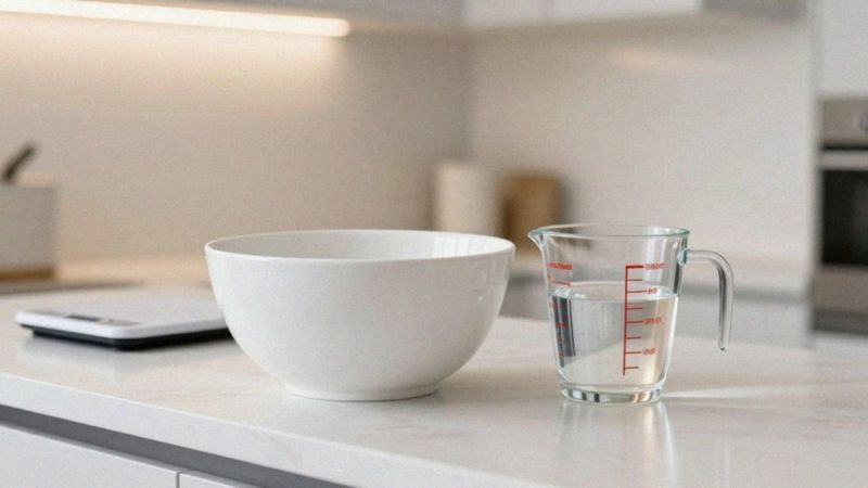Jak obliczyć pojemność użytkową miski?