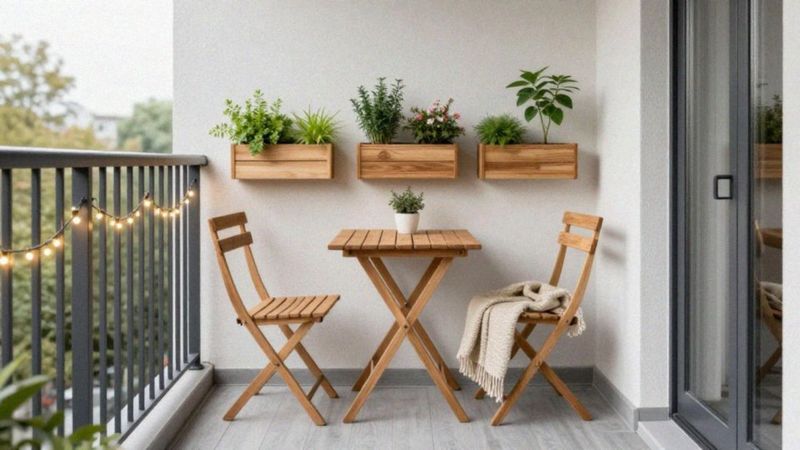 Jak maksymalnie wykorzystać mały balkon?