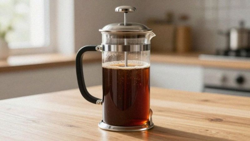 Dlaczego napar z French Pressa jest mętny?