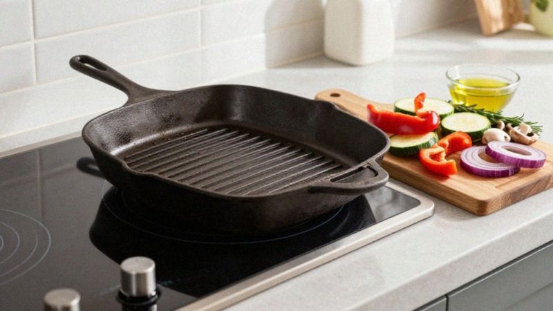 Co najlepiej smażyć na patelni grillowej?