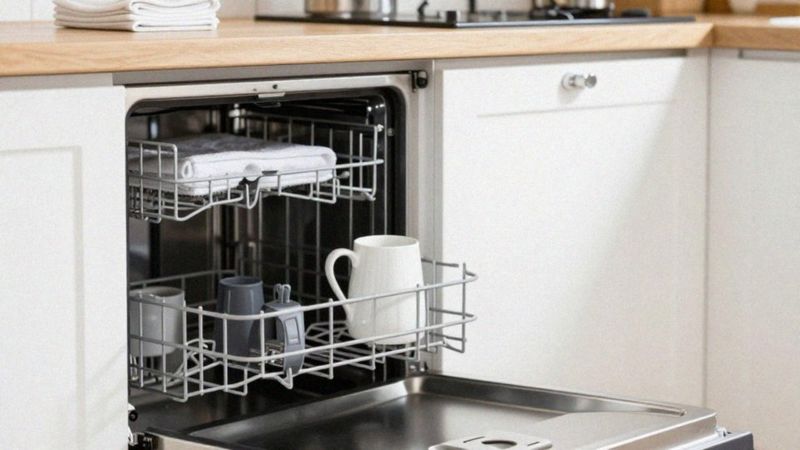 Jak bezpiecznie myć porcelanowe kubki w zmywarce?
