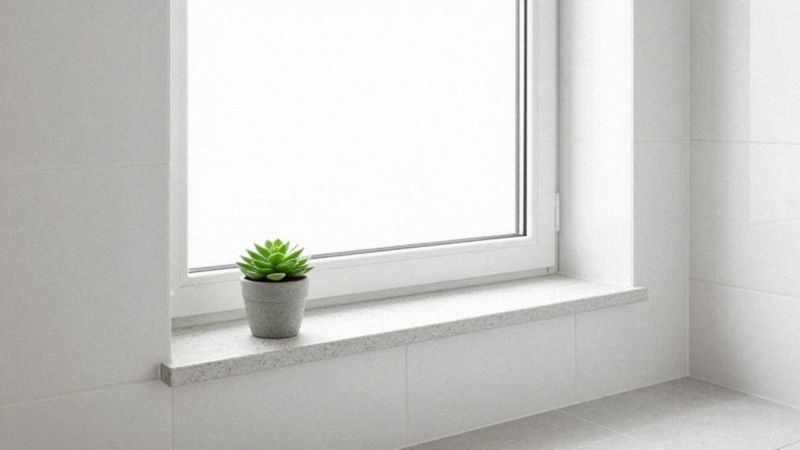 Jaki parapet wybrać do łazienki?