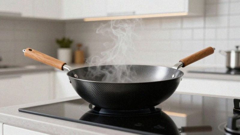 Jakie zalety ma wok ze stali węglowej?