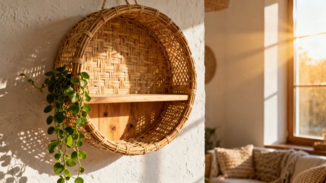 Półka boho — jak wprowadzić styl do swojego wnętrza?