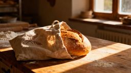 Lniane worki do przechowywania chleba — jak przedłużyć świeżość pieczywa?