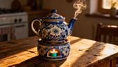 Dzbanek z podgrzewaczem ceramicznym — elegancja i funkcjonalność dla smakoszy herbaty