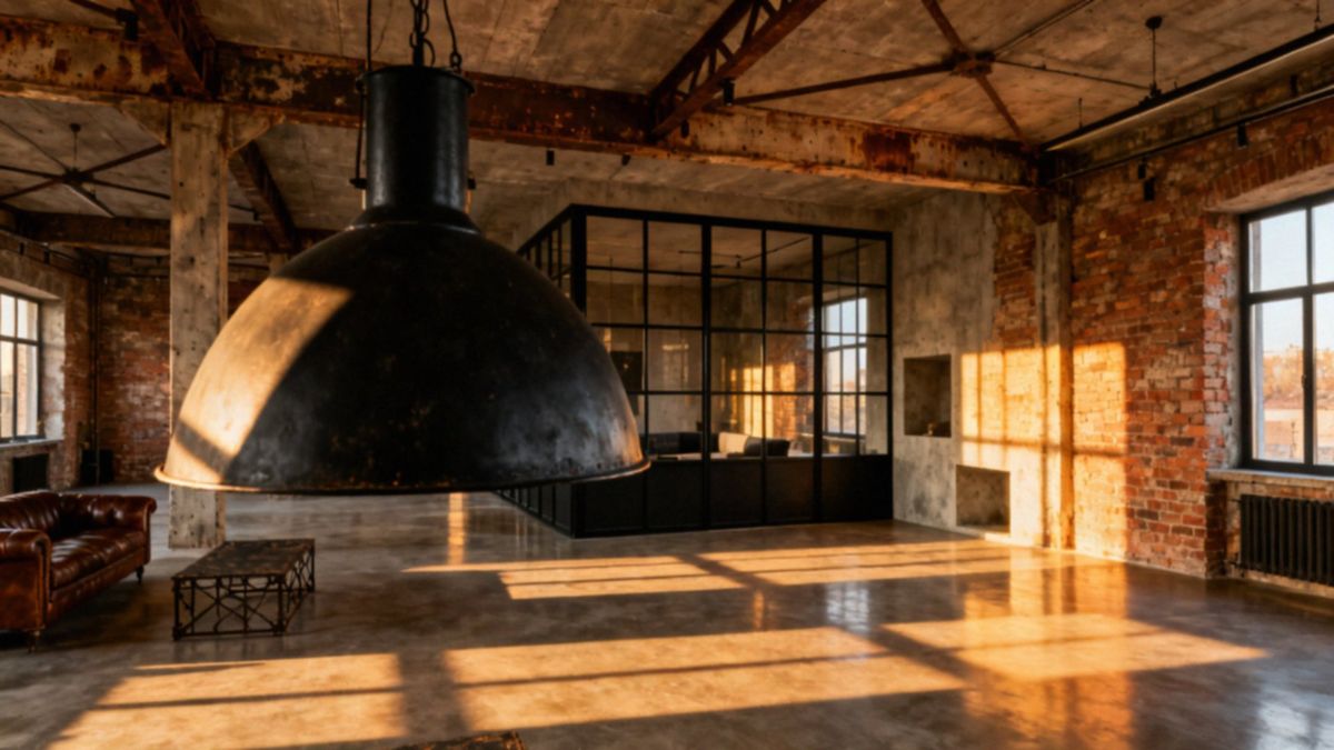 Jak urządzić wnętrze industrialne? Przewodnik po stylu loftowym