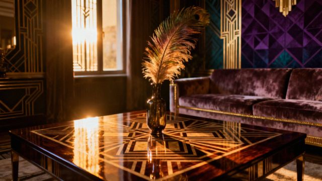 Jak urządzić salon w stylu art déco? Wskazówki i inspiracje