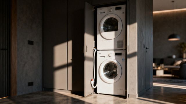 Jak zabudować pralkę i suszarkę? Poradnik do funkcjonalnej przestrzeni