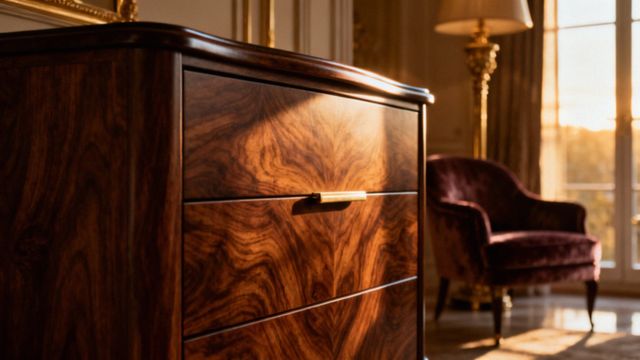 Komoda z orzecha włoskiego — elegancja i funkcjonalność w Twoim wnętrzu