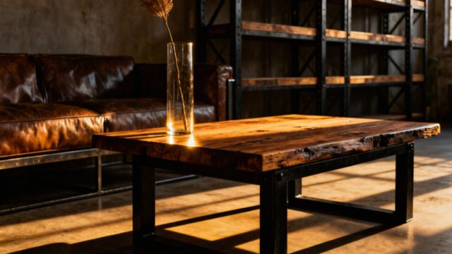 Meble loft industrialne — charakterystyka i zalety w aranżacji wnętrz