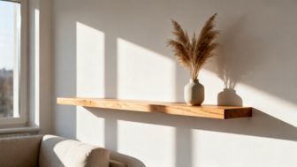 Regał ścienny drewniany — zalety, montaż i wybór materiału