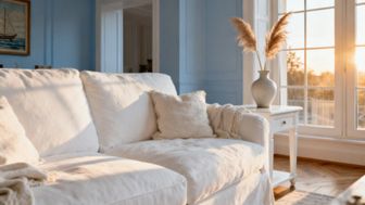 Salon w stylu Hamptons — jak urządzić elegancką przestrzeń?