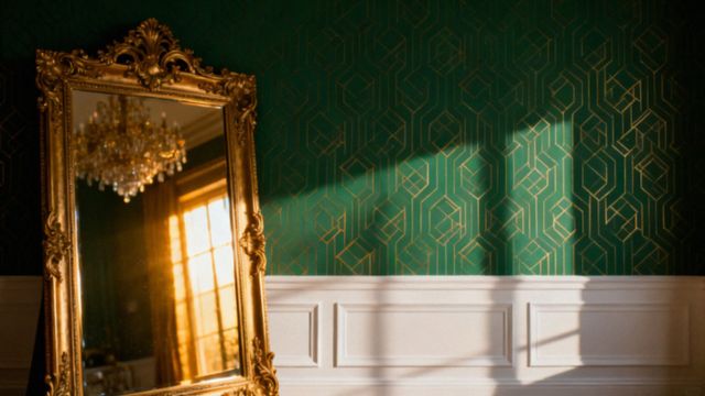 Ściany w stylu glamour — jak stworzyć luksusowe wnętrze?