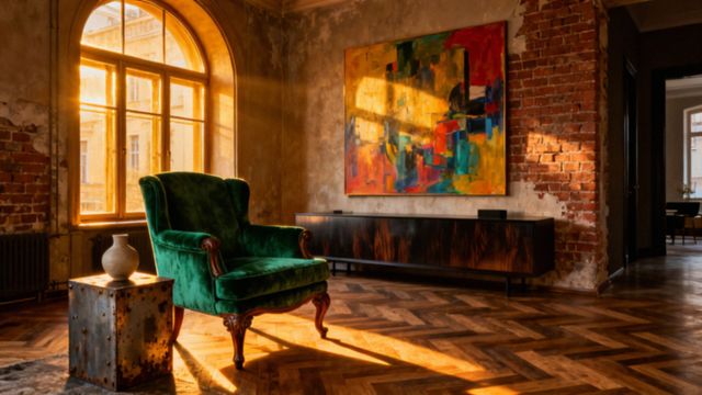 Styl eklektyczny — jak stworzyć harmonijne wnętrze pełne różnorodności?