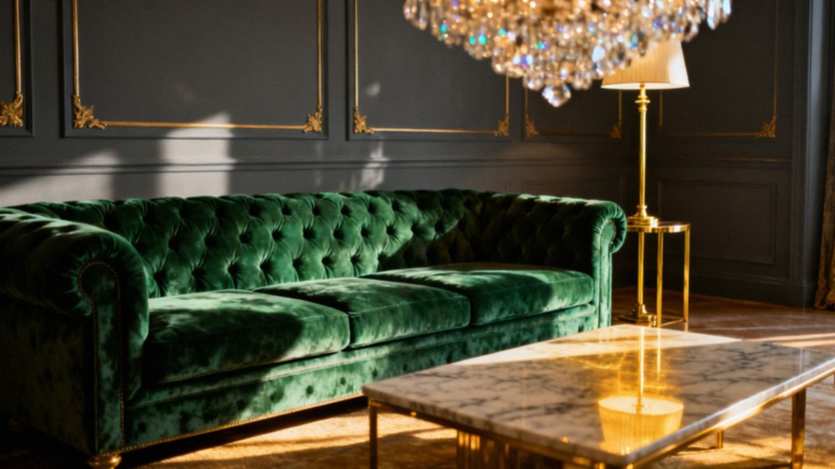 Styl glamour w mieszkaniu — jak urządzić elegancką przestrzeń?