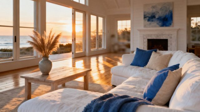 Styl Hamptons — jak stworzyć eleganckie wnętrze z nadmorskim klimatem?