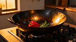 Wok ze stali węglowej — zalety, sezonowanie i porady kulinarne