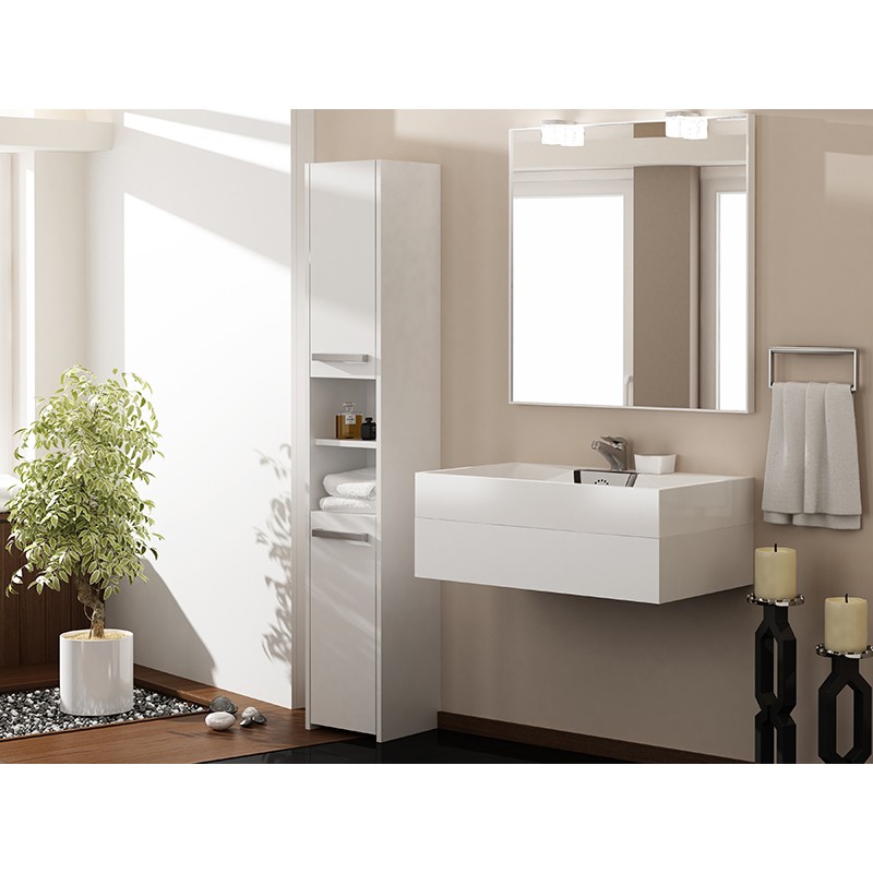 Meuble de salle de bains AVENA 30 blanc mat