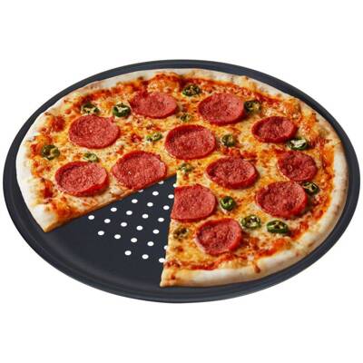 Forma do pizzy perforowana 32 cm