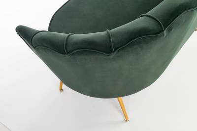 Fotel Wypoczynkowy Amorinito XL Ciemny Zielony