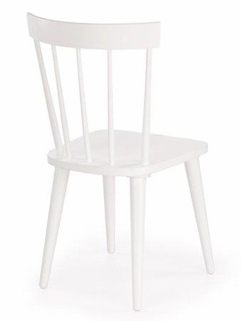 Krzesło drewniane białe Genova