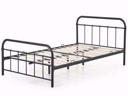 Łóżko Ksenon czarne 120 cm