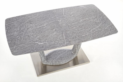 Stół Rozkładany Artemon Popielaty Marmur