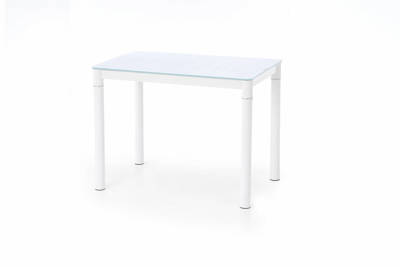 Stół ze Szklanym Blatem Argus Biały