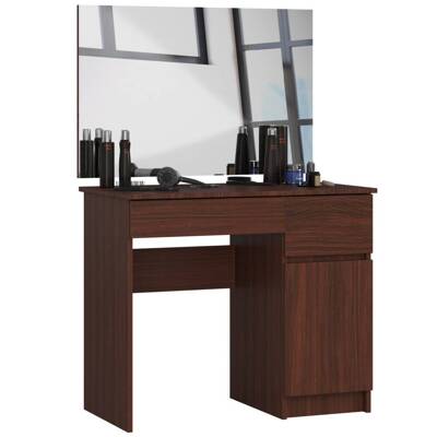 Toaletka z lustrem CLP P-2/SL 900x600 PRAWA WENGE