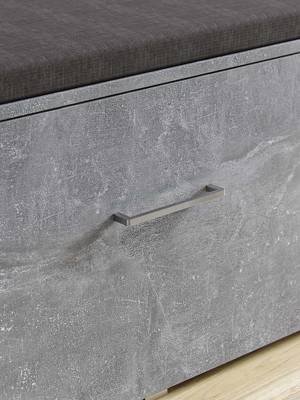 Zestaw Opal beton + metalowe chromowane wieszaki + metalowy chromowany uchwyt